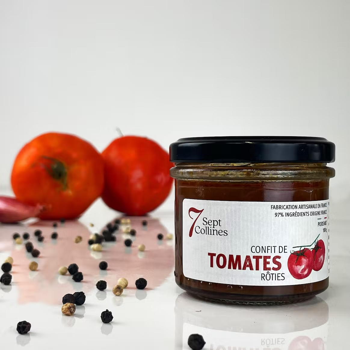 confit de tomates roties